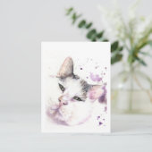 Jagdkatze Postkarte (Stehend Vorderseite)