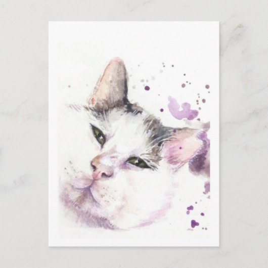 Jagdkatze Postkarte (Vorderseite)