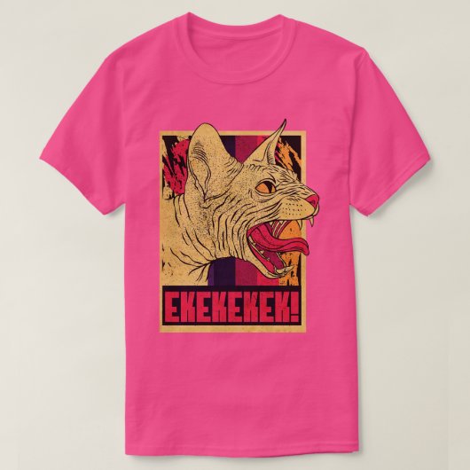 Jagdkatze T-Shirt (Design vorne)