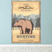 Jagdklub Leinwanddruck (Insitu (Holzboden))