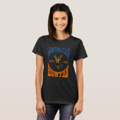 Jagdklub Unterzeichen und Abzeichen T-Shirt (Vorne ganz)