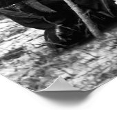 Jagdlager Winter 1887-88 — Süddakota Poster (Ecke)