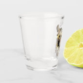 Jagdleben Schnapsglas (Links)