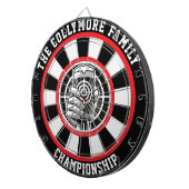 Jagdlounge Biergletscher Dartscheibe (Vorderseite rechts)