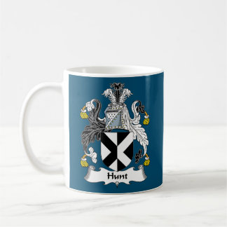 Jagdmatte des Familienwappens Waffen Kaffeetasse