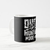 Jagdmodus für Enten Kaffeetasse (Vorderseite Links)