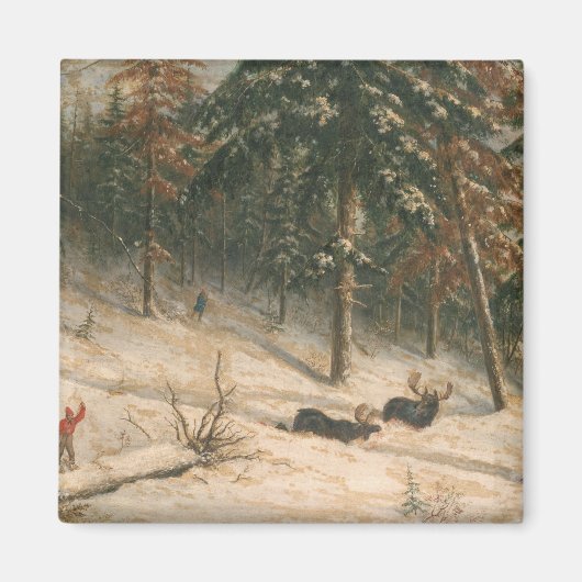 Jagdmoose Magnet (Vorne)