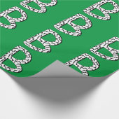 Jagdmuster B Geschenkpapier (Ecke)