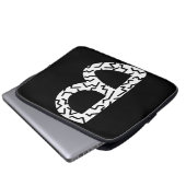 Jagdmuster B Laptopschutzhülle (Vorne Knopf)