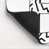 Jagdmuster B Mousepad (Ecke)