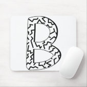 Jagdmuster B Mousepad (Mit Mouse)
