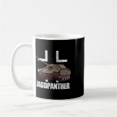 Jagdpanther Panther German Tank Destroyer Kaffeetasse (Links)