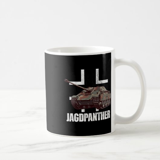 Jagdpanther Panther German Tank Destroyer Kaffeetasse (Rechts)