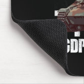 Jagdpanther Panther German Tank Destroyer Mousepad (Ecke)
