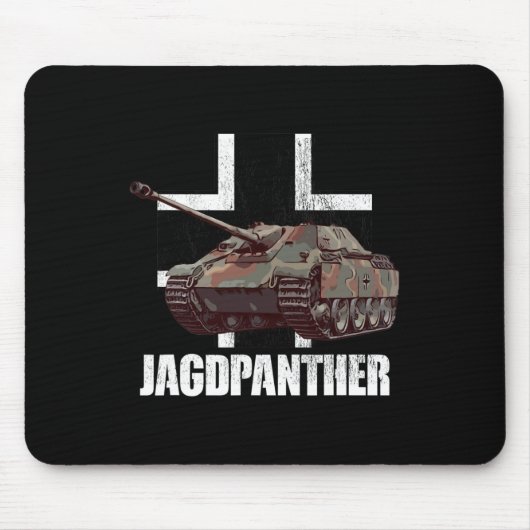 Jagdpanther Panther German Tank Destroyer Mousepad (Vorne)