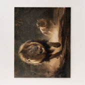 Jagdpartner Löwen und Löwen Jigsaw Puzzle (Vertikal)