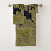 Jagdpartridge Badhandtuch Set (Insitu)