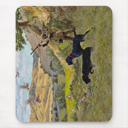 Jagdpartridge Mousepad (Vorne)
