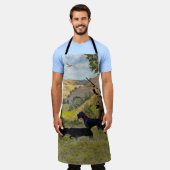 Jagdpartridge Schürze (Getragen)