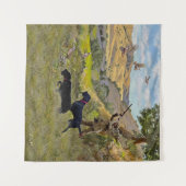 Jagdpartridge Wandteppich (Vorderseite (Horizontal))