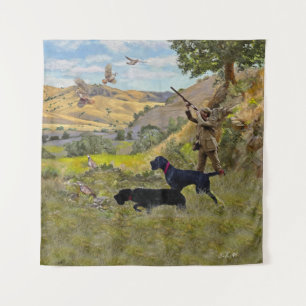Jagdpartridge Wandteppich