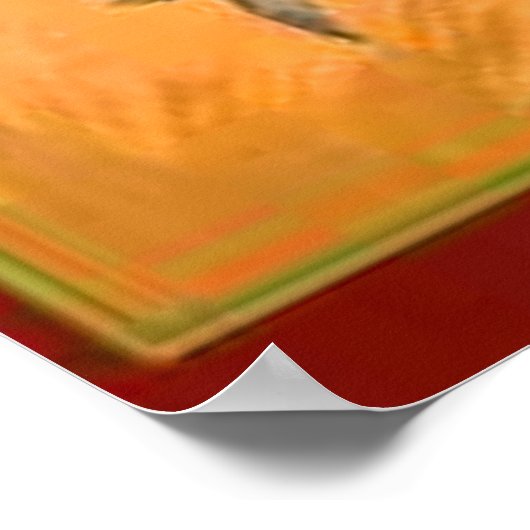 Jagdplakat Poster (Ecke)