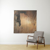 Jagdposter Wandteppich (Beispiel (Horizontal))