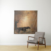 Jagdposter Wandteppich (Beispiel)