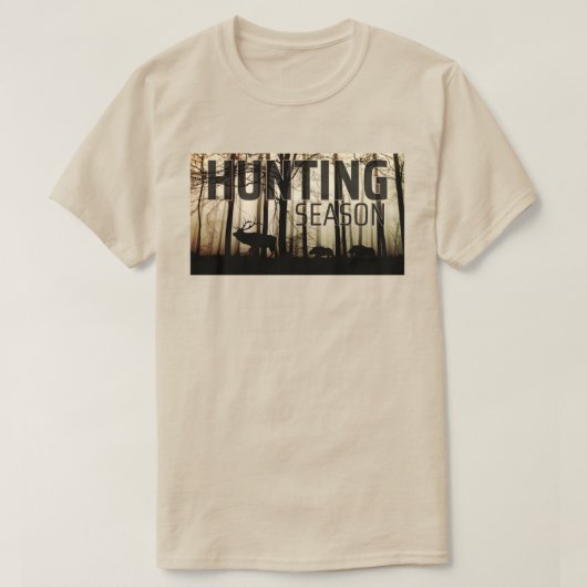 Jagdsaison: Beginn T-Shirt (Design vorne)