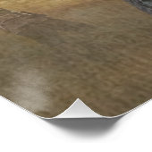 Jagdsaison , deutsches Drahthaar-Zeiger-Tapet Poster (Ecke)