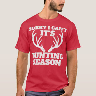 Jagdsaison für Hirsche Jäger T-Shirt