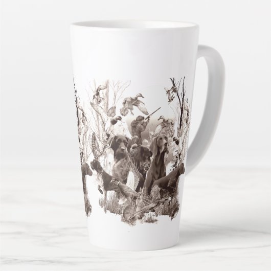 Jagdsaison Milchtasse (Rechte Ecke)