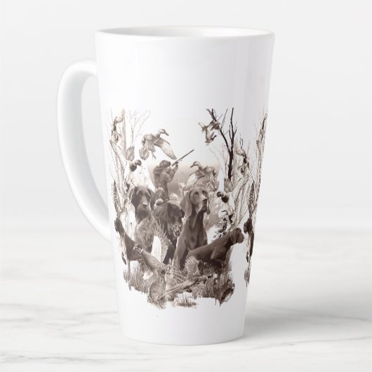 Jagdsaison Milchtasse (Linke Ecke)