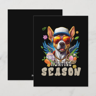 Jagdsaison Ostereier Feiertagskarte