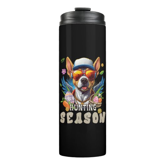 Jagdsaison Ostereier Thermosbecher (Vorderseite)