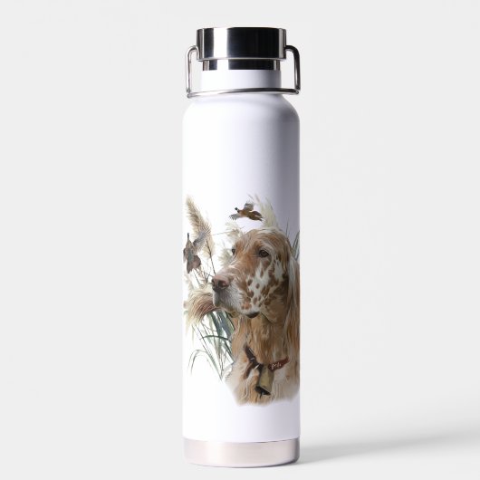 Jagdsaison Trinkflasche (Rückseite)