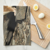 Jagdschaf Geschirrtuch (Viertel Falte)