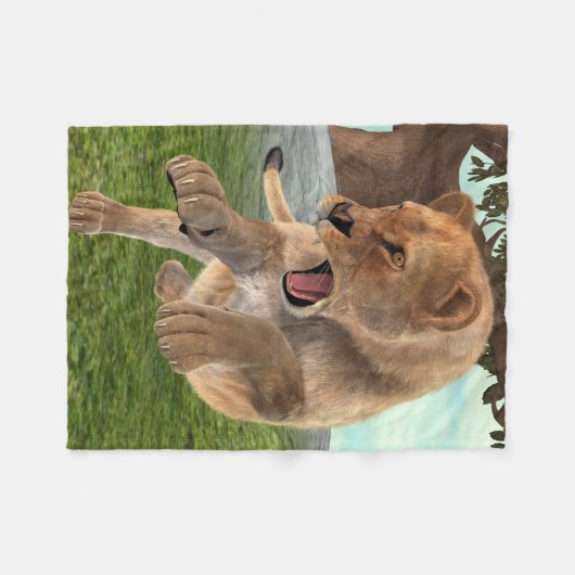 Jagdschlösser Fleecedecke (Vorderseite (Horizontal))