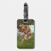 Jagdschlösser Gepäckanhänger (Rückseite vertikal)