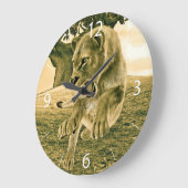 Jagdschlösser Große Wanduhr (Winkel)