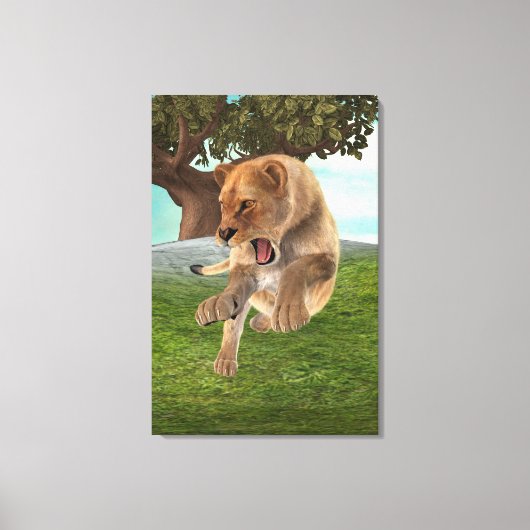 Jagdschlösser Leinwanddruck (Vorderseite)