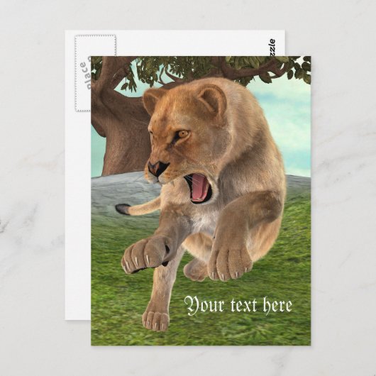 Jagdschlösser Postkarte (Vorne/Hinten)