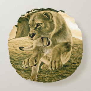 Jagdschlösser Rundes Kissen
