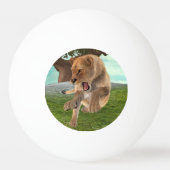 Jagdschlösser Tischtennisball (Rückseite)