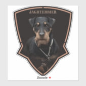 Jagdschrecker Aufkleber (Blatt)