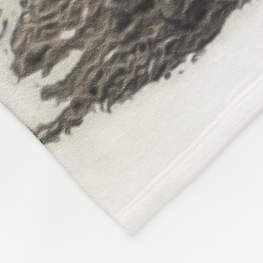 Jagdschrecker, Deutscher Jagdterrier Fleecedecke (Ecke)