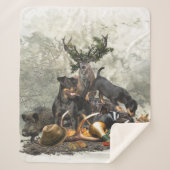 Jagdschrecker, Deutscher Jagdterrier Sherpadecke (Vorderseite)