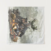 Jagdschrecker, Deutscher Jagdterrier Wandteppich (Vorderseite (Horizontal))