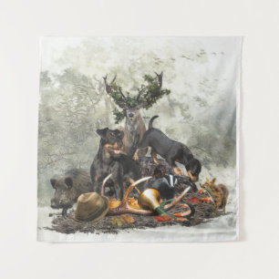 Jagdschrecker, Deutscher Jagdterrier Wandteppich