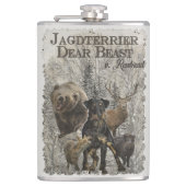 Jagdschrecker, Liebes Tier / Renbrad Coffee Tasse Flachmann (Vorderseite)